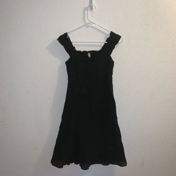 Anthropologie Dresses & Skirts - Maeve From Anthropology Black Cotton Tank Dress
